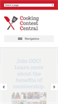 Mobile Screenshot of cookingcontestcentral.com